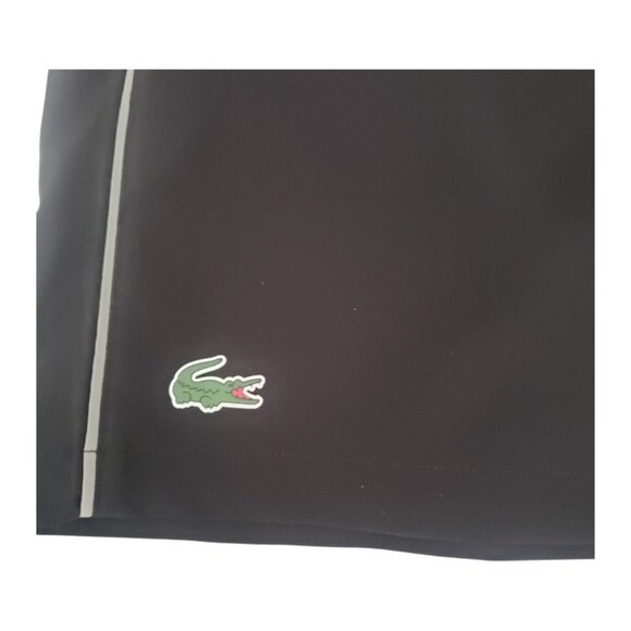 CT2235 Lacoste NWOT Mens Black Athletic Shorts 3XL - Picture 4 of 6